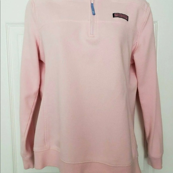 Vineyard Vines Pink 1/4 Zip - Picture 2 of 7